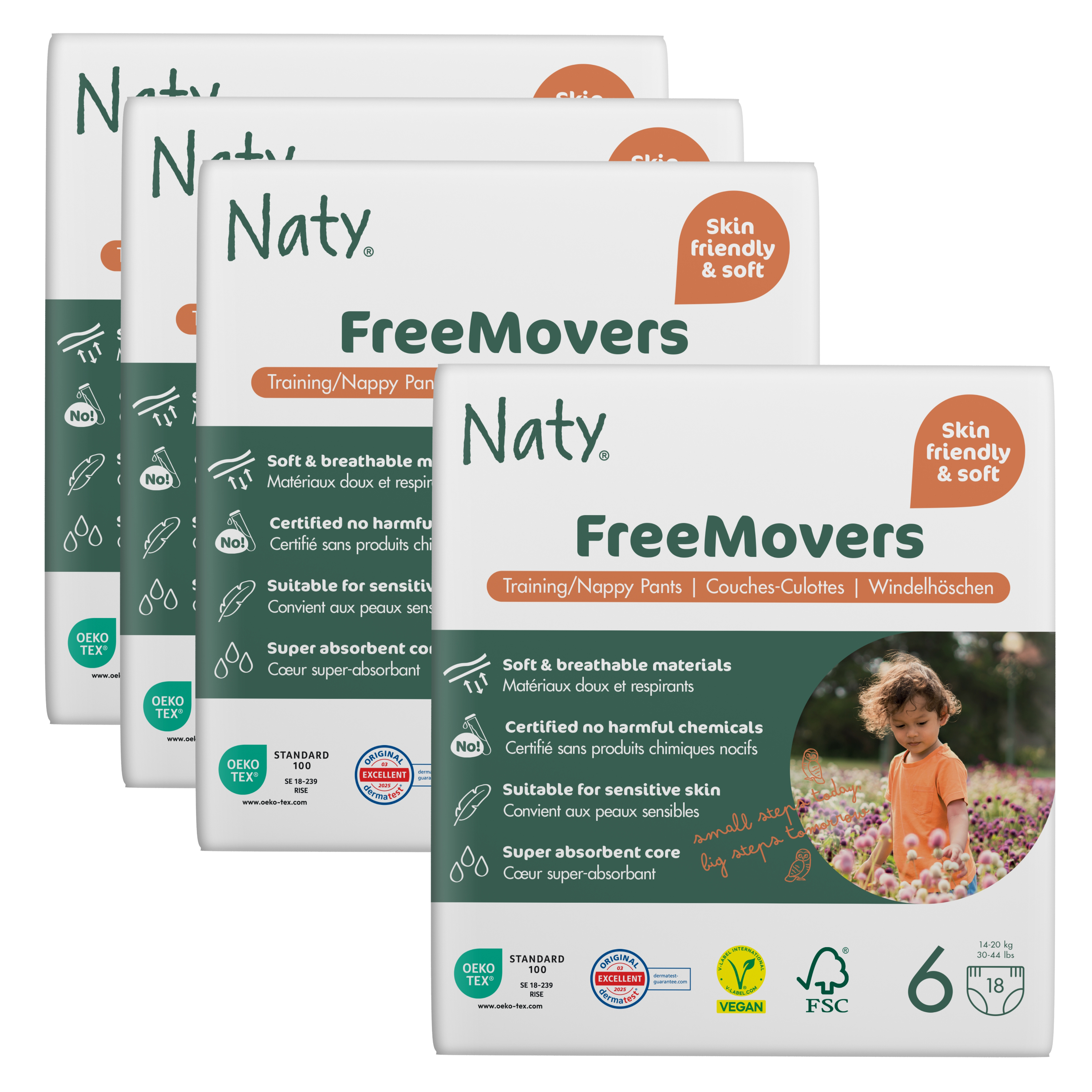 Ecologische Luierbroekjesabonnement (maat 6), , large, Eco by Naty